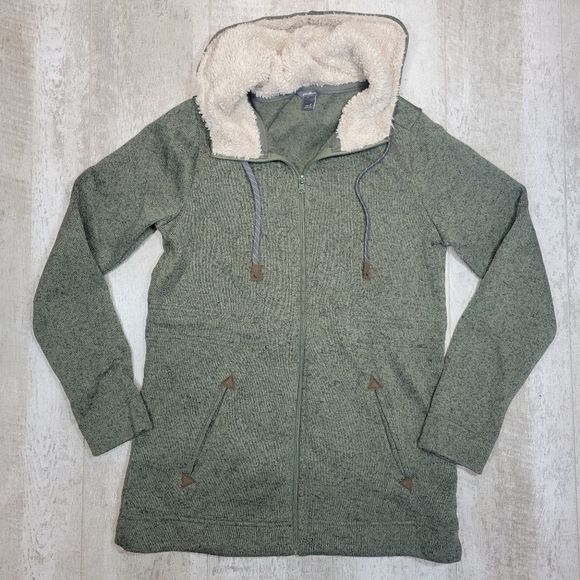 Eddie Bauer Knit Fleece Hoodie Size Small - Picture 1 of 6